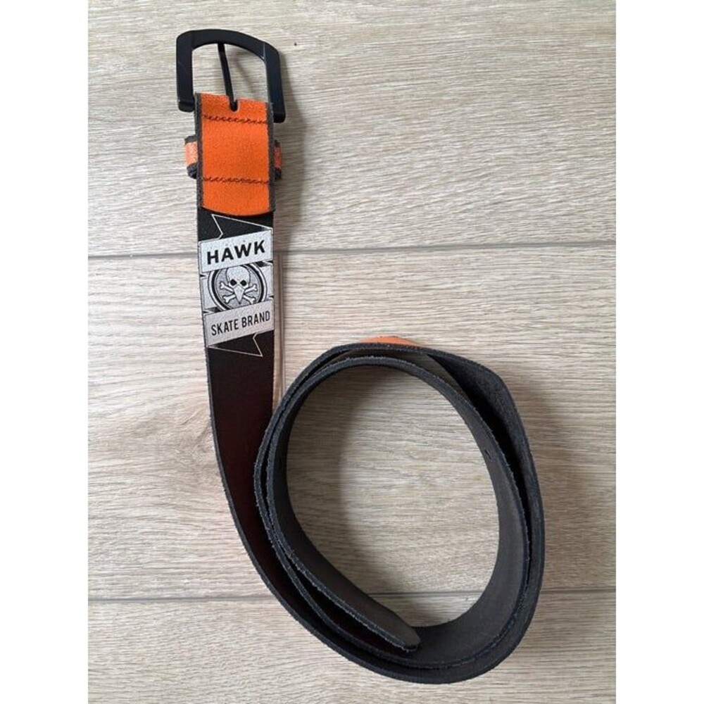 Vtg Tony Hawk 90s Y2K Skater Streetwear Adj 40” Logo Men’s belt